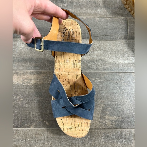 NEW Kork-Ease Tia Leather Platform Sandals - Picture 4 of 10